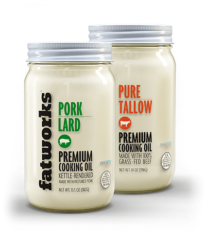 Buy Beef Fat Tallow Pork Lard Combo Pack Fatworks