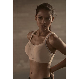 Panache Non Wired Sports Bra - Black/Latte