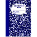 Deluxe Composition Notebook, for School Use to Take Notes, Wide Ruled, 100 Sheets, 200 Pages,  Colored Marble Design, Case Pack of 48, Ideal for Bulk Buyers, Retailers and Wholesalers