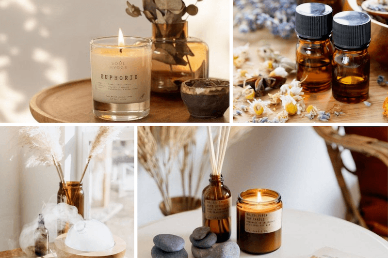 aromaterapia candele da arredo casa
