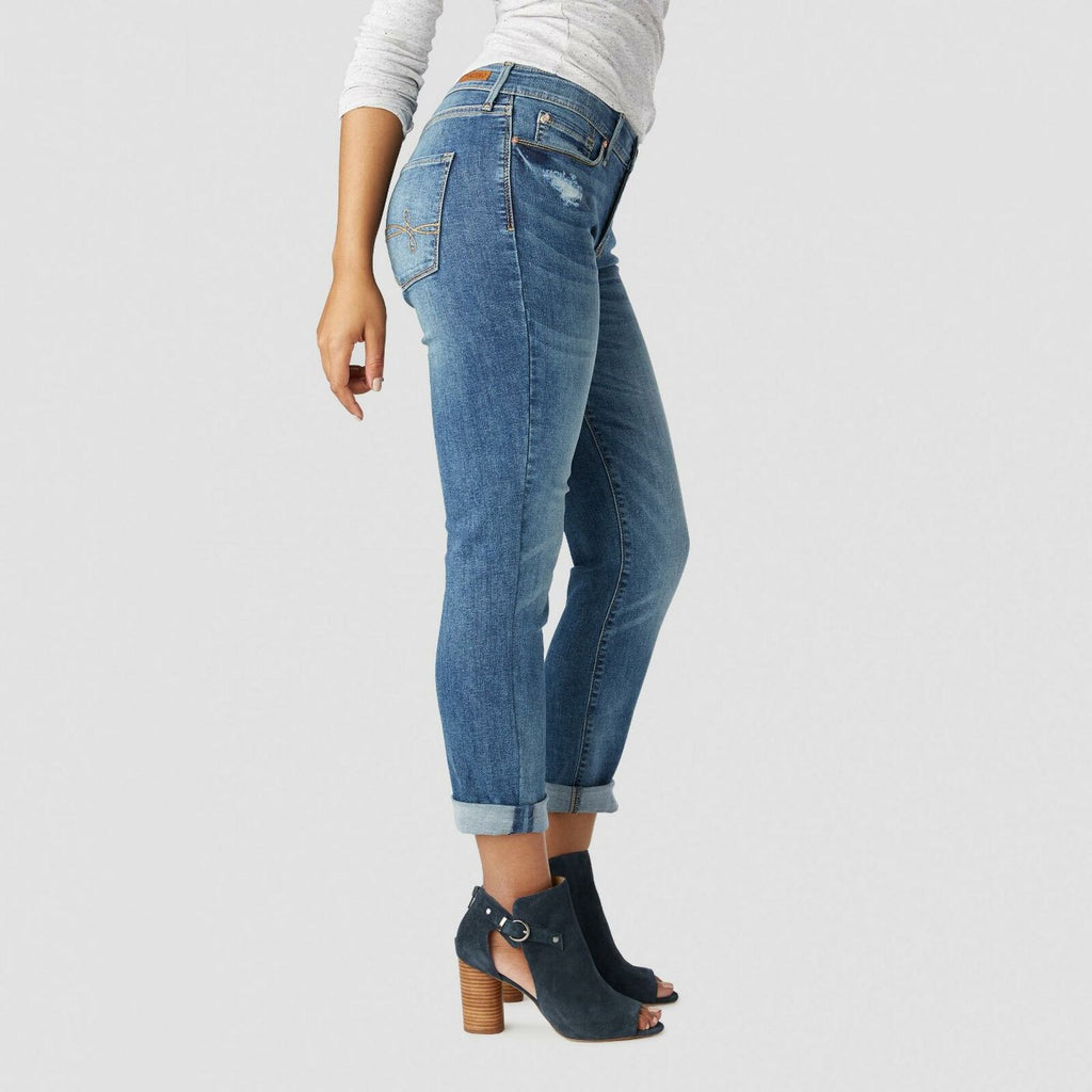 Denizen from Levi's Women's Mid Rise Modern Slim Cuffed Jeans –  Biggybargains