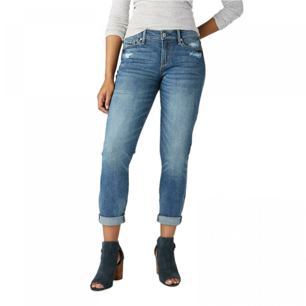 Denizen from Levi's Women's Mid Rise Modern Slim Cuffed Jeans –  Biggybargains