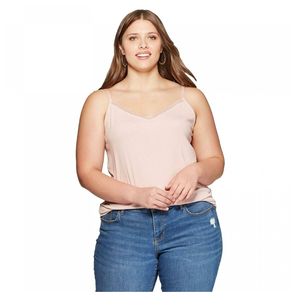 plus size lace tank top