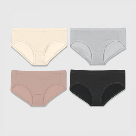 Hanes Premium Women's 4pk Tummy Control Briefs Underwear - Colors May Vary  M