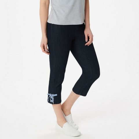 HUE®s Seamed Zip & Lace Up Skimmer Leggings