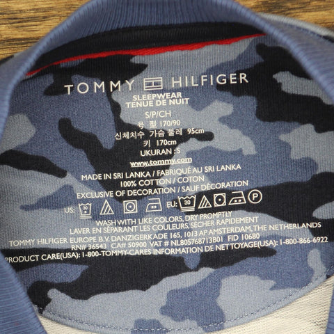 bredde tit Opfylde Modern Essentials by Tommy Hilfiger Camo Lounge Long-Sleeve Pajama Top –  Biggybargains