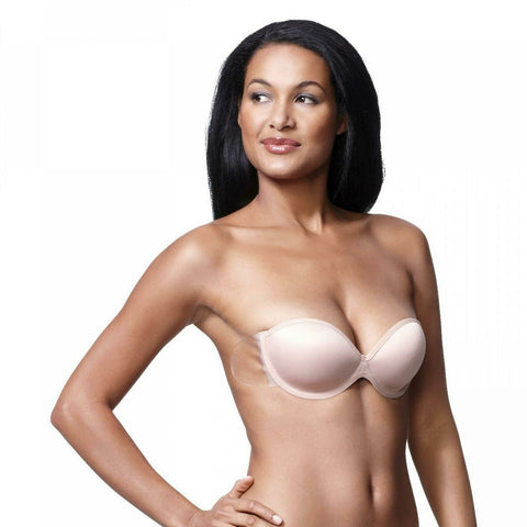 Nearly Nude Women's Plus Size Seamless Wirefree Bra With Lace Trim –  Biggybargains