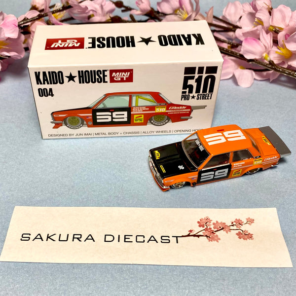 1/64 Mini GT Kaido-House Datsun 510 Pro Street S1/01 (green