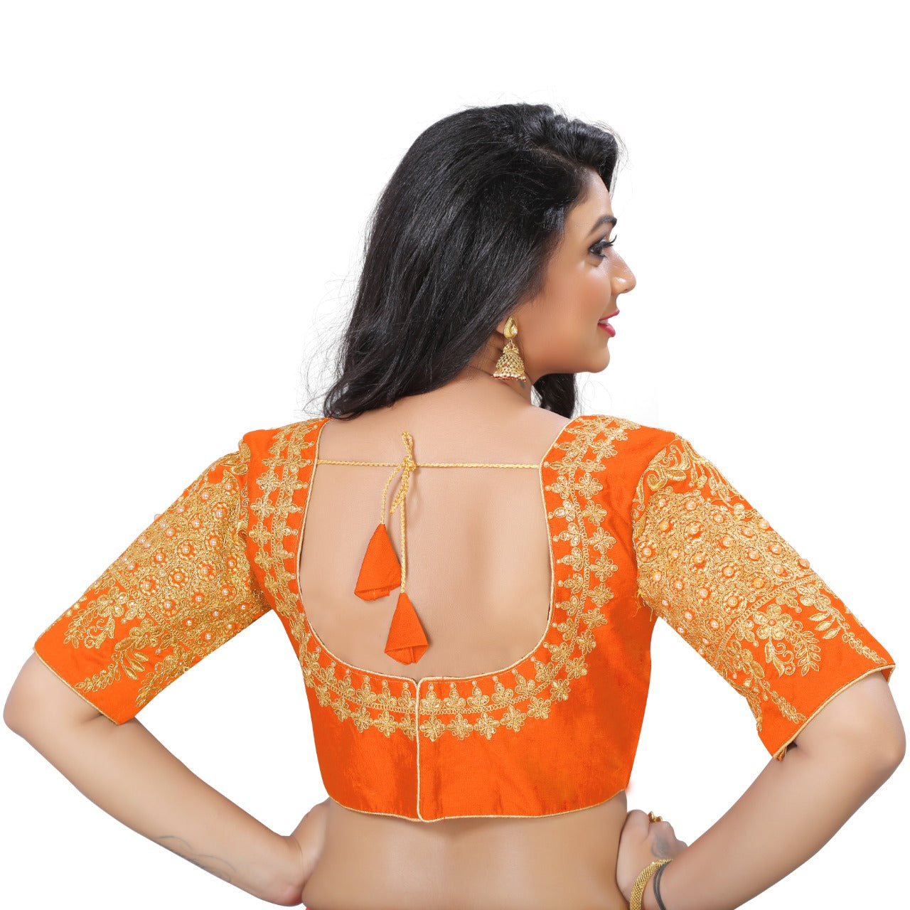 Designer Blouse with embroidery with Damehood. No COD – SVB Ventures
