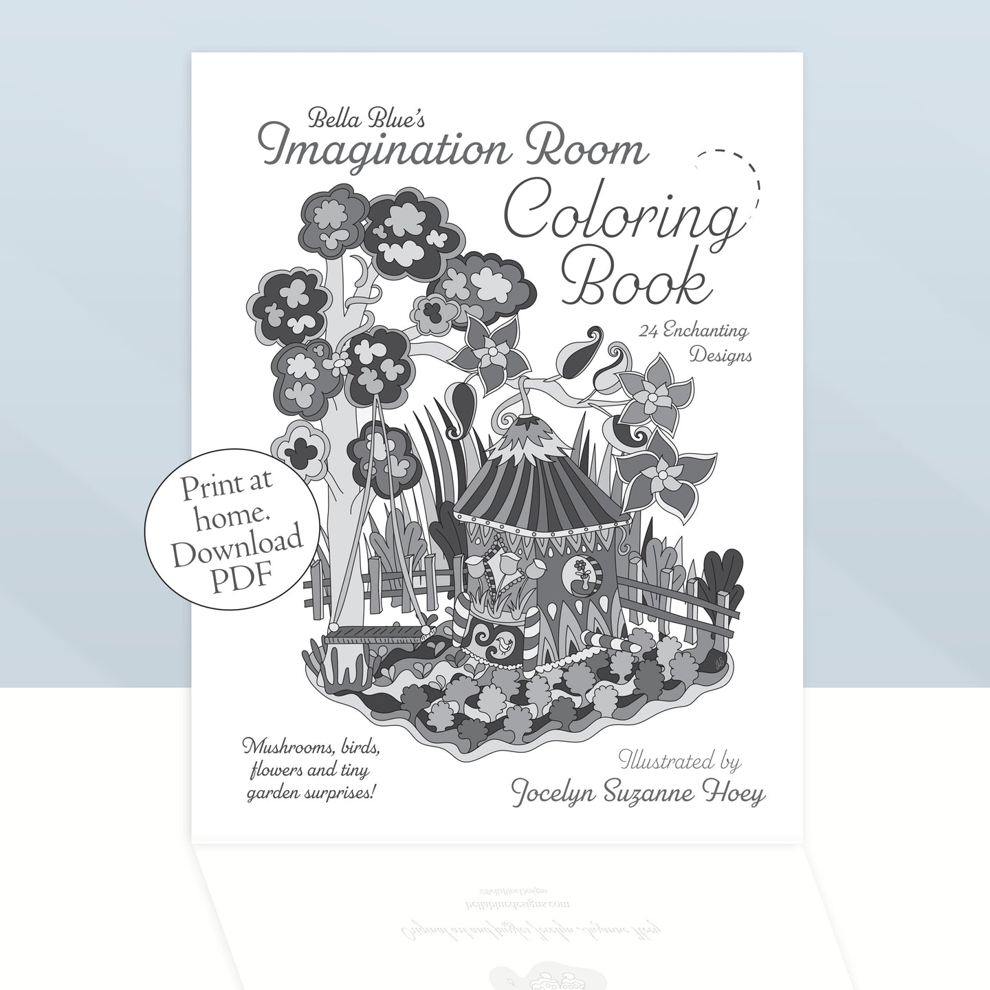 Download Download Pdf The Imagination Room Coloring Book Print At Home Bella Blue Earth