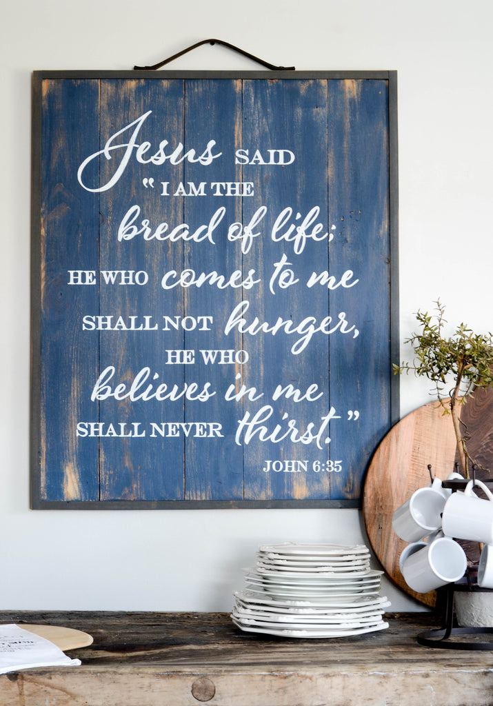 Bread of Life sign