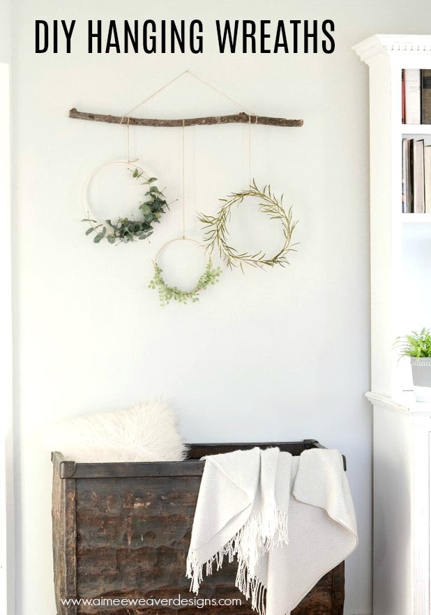DIY Hanging Wreaths