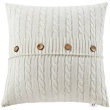 cable knit pillow
