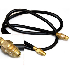 6.5 ft. (2M) gas hose with male 5/8-18 brass nuts on both ends