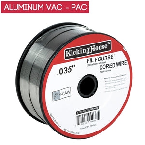 KickingHorse® vac-pac E71T-11 flux-core wire steel 035, 2 LB spool