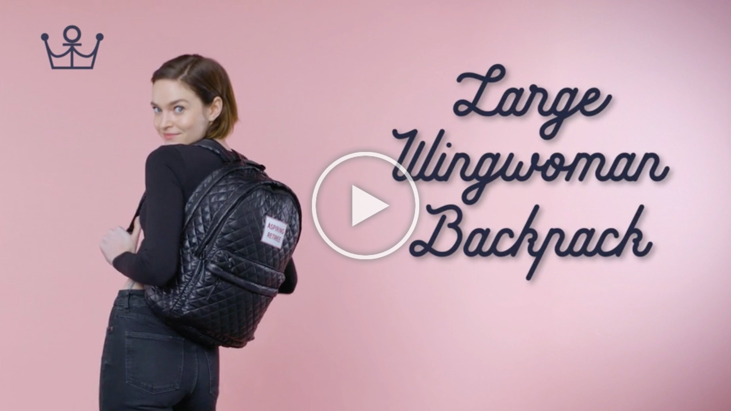 Video of 24 + 7 Large Laptop Backpack - Golf