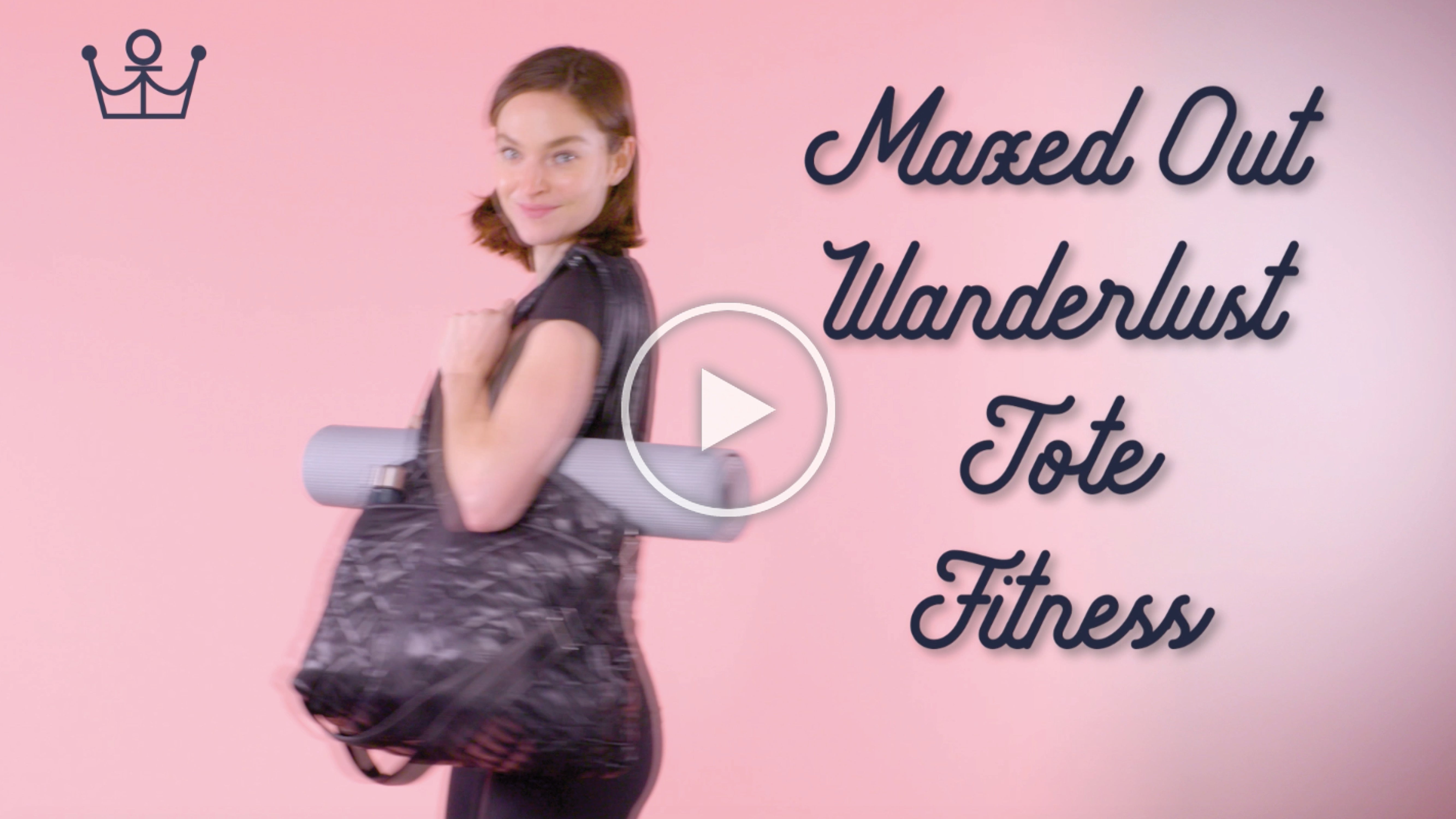 Video of Maxed Out Wanderlust Tote - Fitness