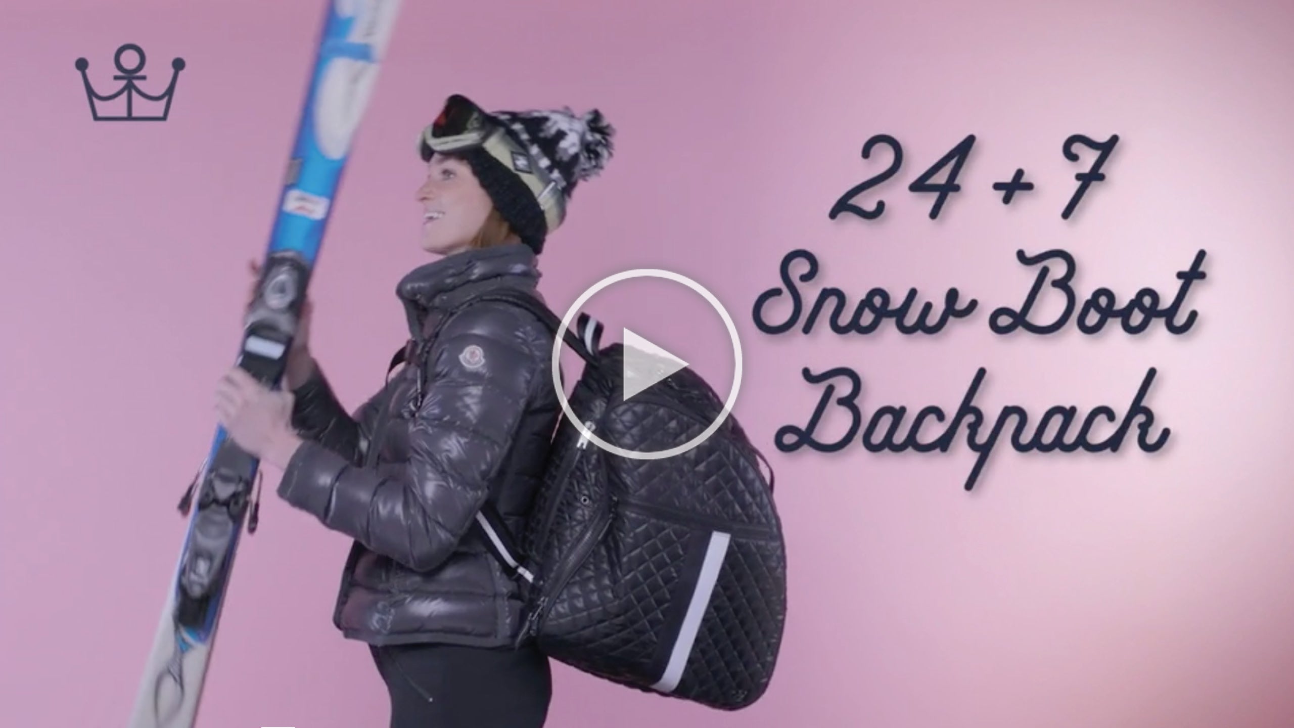 Video of 24 + 7 Ski/Snow Boot Backpack