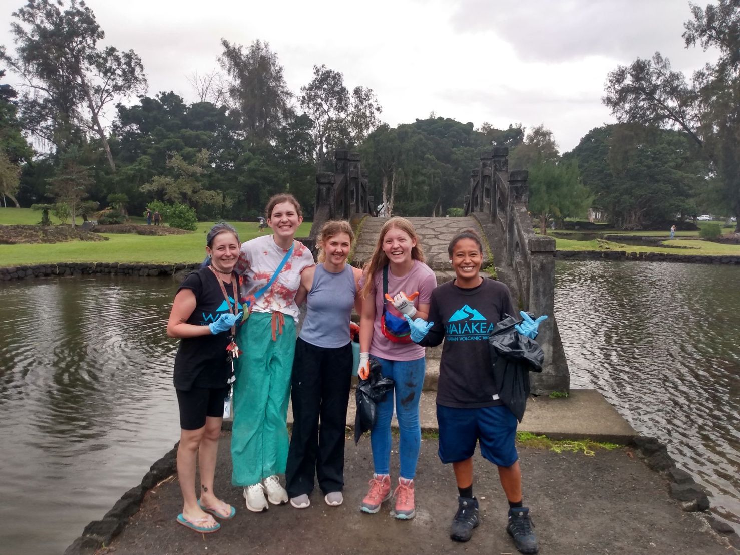 cleaning up Hilo town