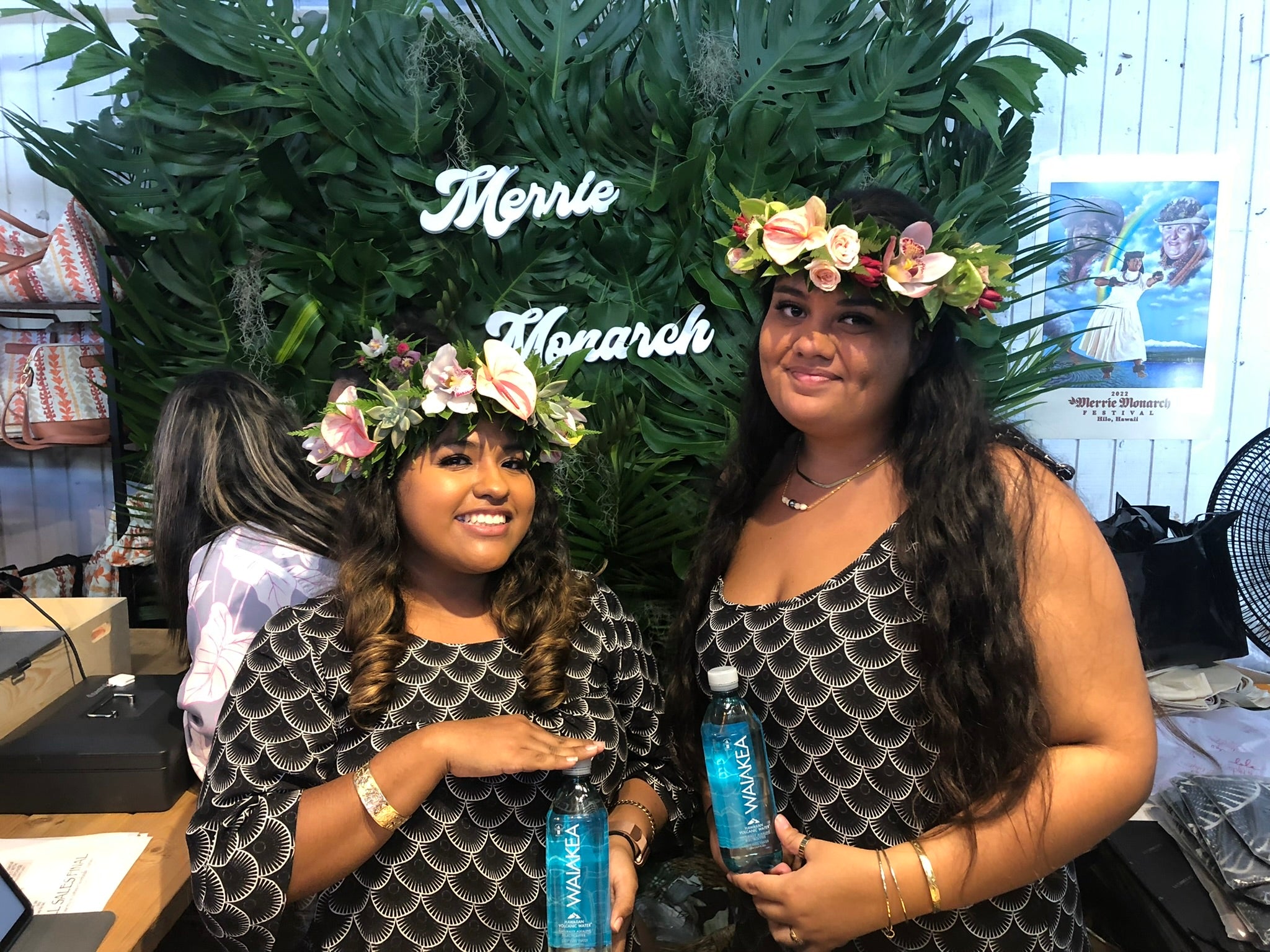 Waiakea water at merrie monarch craft fair 