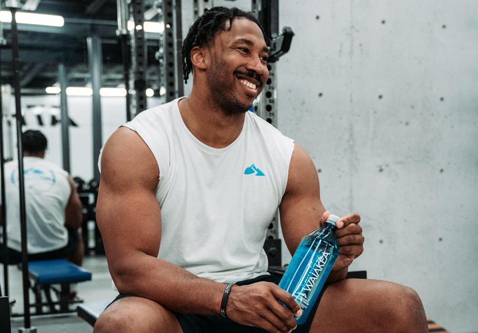 Myles Garrett – Waiākea Hawaiian Volcanic Water