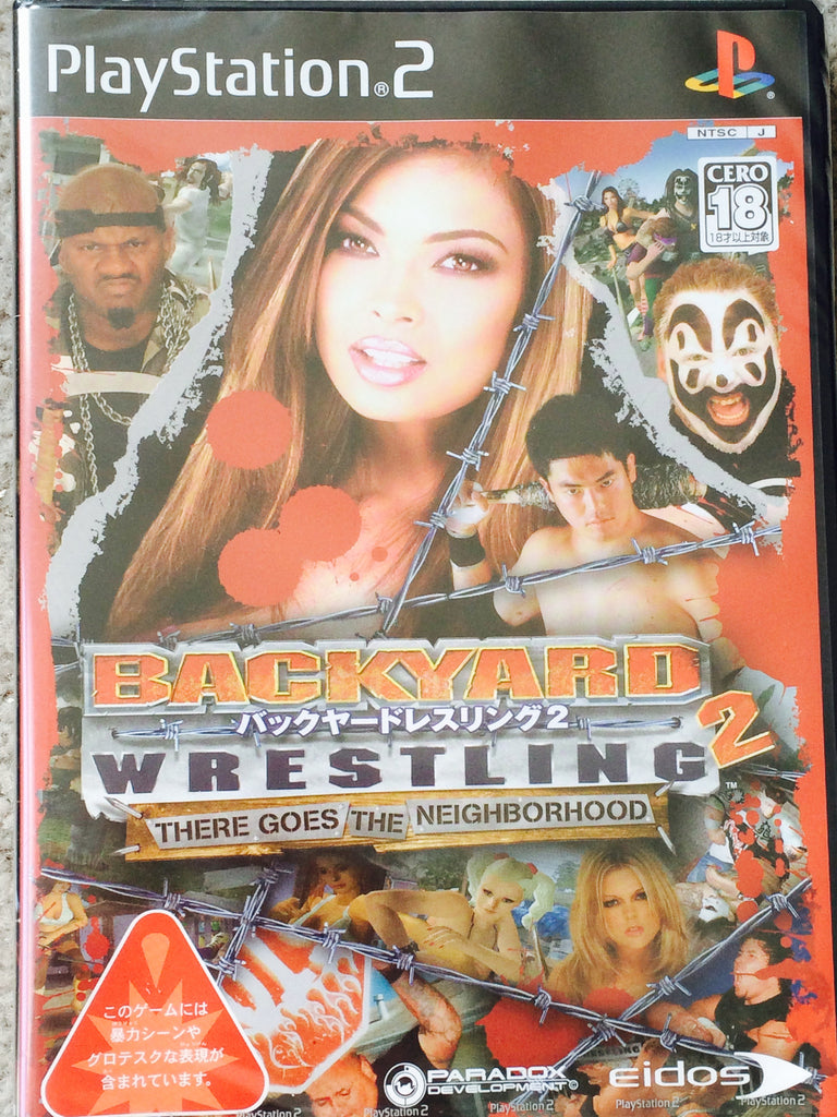 Backyard Wrestling 2 Japanese Edition Playstation 2 Dignified Bastard