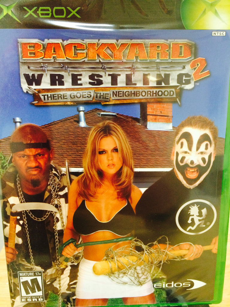 Backyard Wrestling 2 There Goes The Neighborhood XBOX STILL SEALED