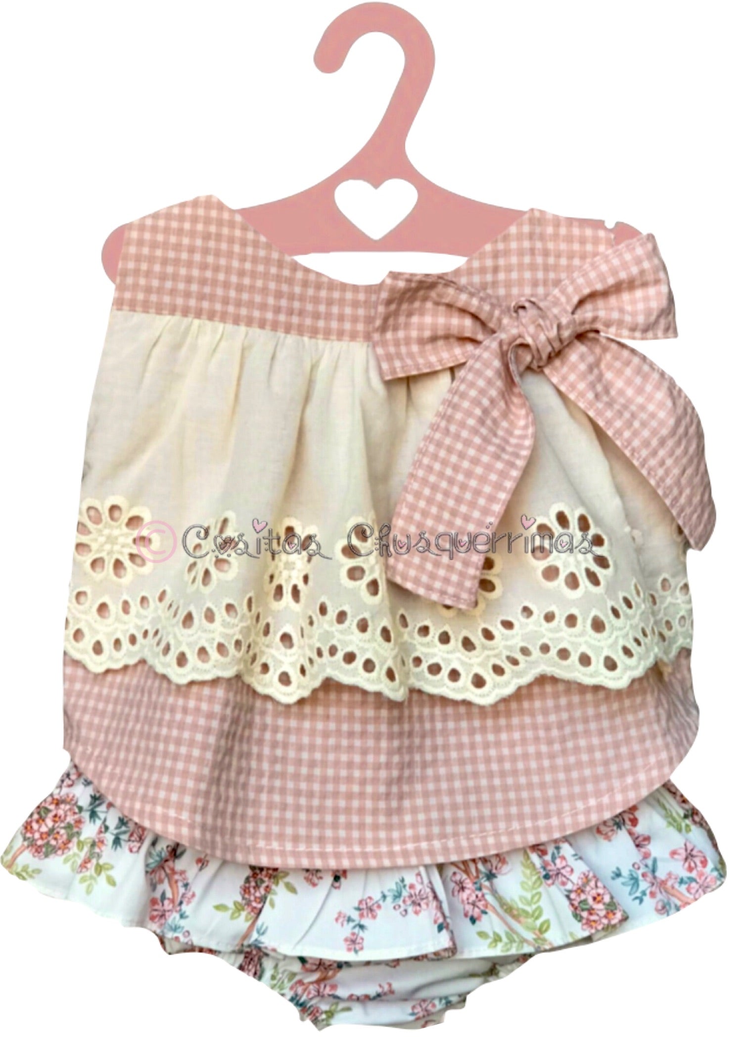 Conjunto Bebé Niña blusa de Valentina Bebés – Cositas Chusquérrimas