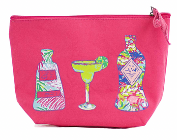 Tequilla Sunrise Cosmetic Bag