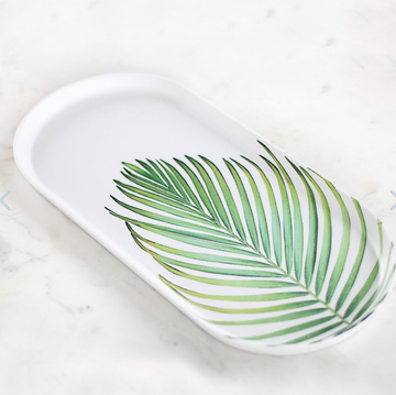 Tobago Palm Melamine Platter