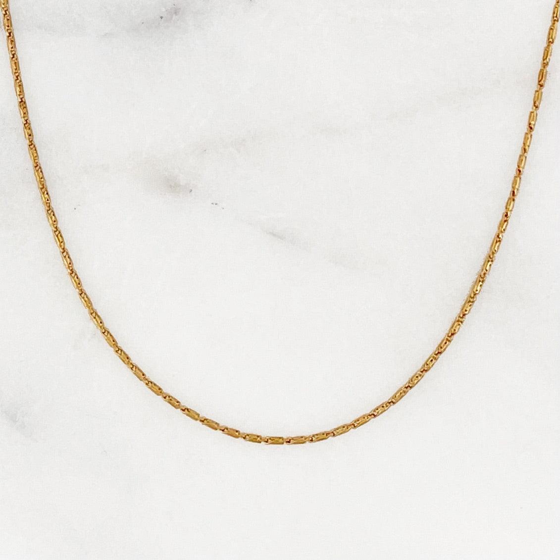 Base Mini Fine Necklace - ByNouck Jewelry product image