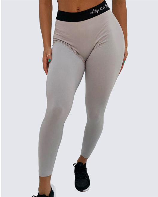 Buy Saige Leggings | NEUTRAL GRAY by 