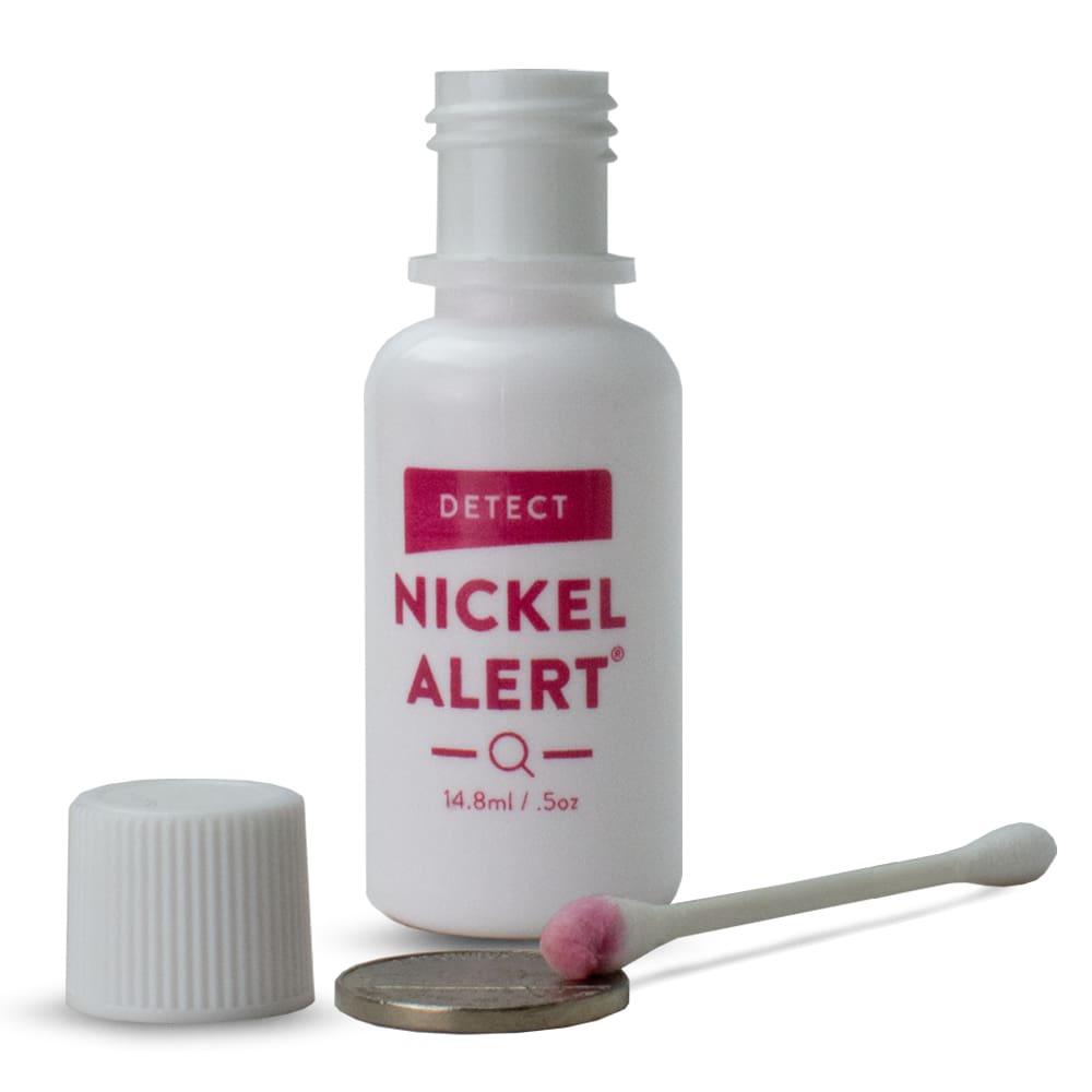 Nickel Alert(R) (1) - Nickel Test Kit to avoid contact with nickel in jewelry