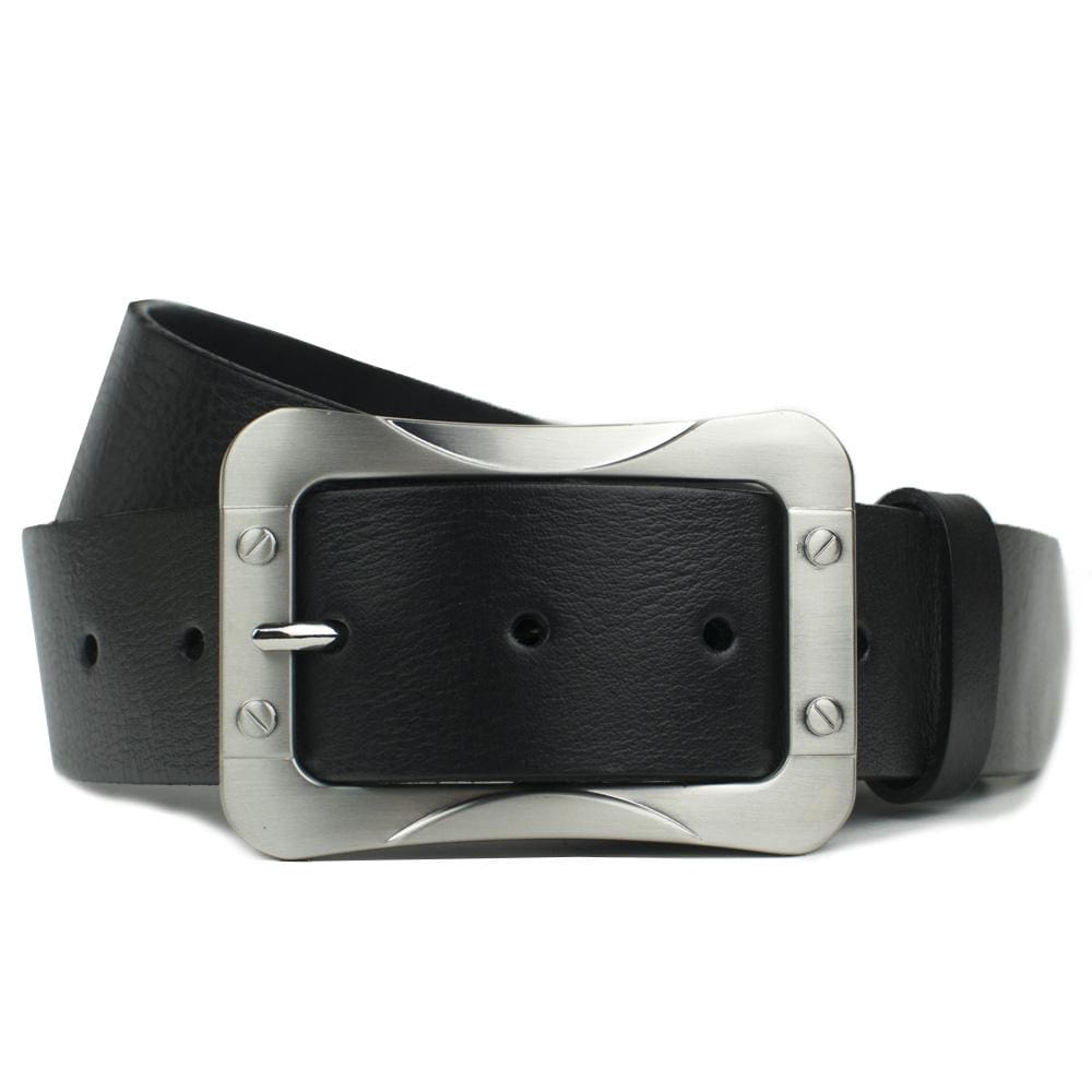 The Journeyman Belt (Blemished) by Nickel Smart™ - 38 inch / Black