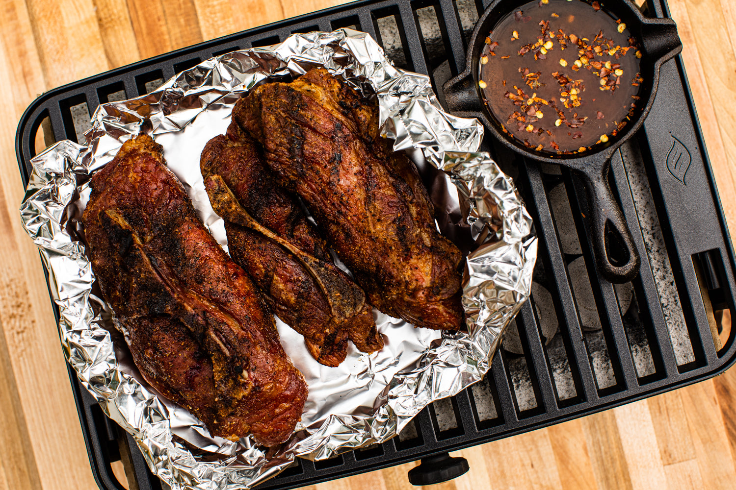 Ribs on the HERO Grill