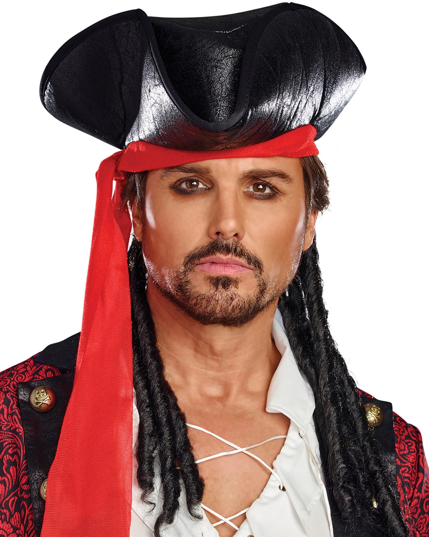 Mens Pirate Hat Dreamgirl Costume 5488