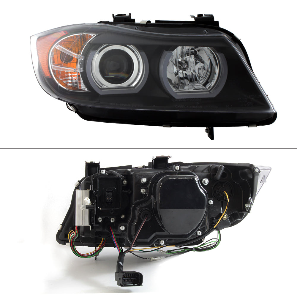 AKKON - For 2007-2010 BMW 3-Series E93 E92 335i 328i 3D Halo LED Proje