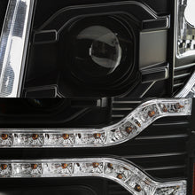 Load image into Gallery viewer, AKKON - For Chevy Silverado Pickup Truck Dual LED DRL Black Housing Projector Headlights Lamps