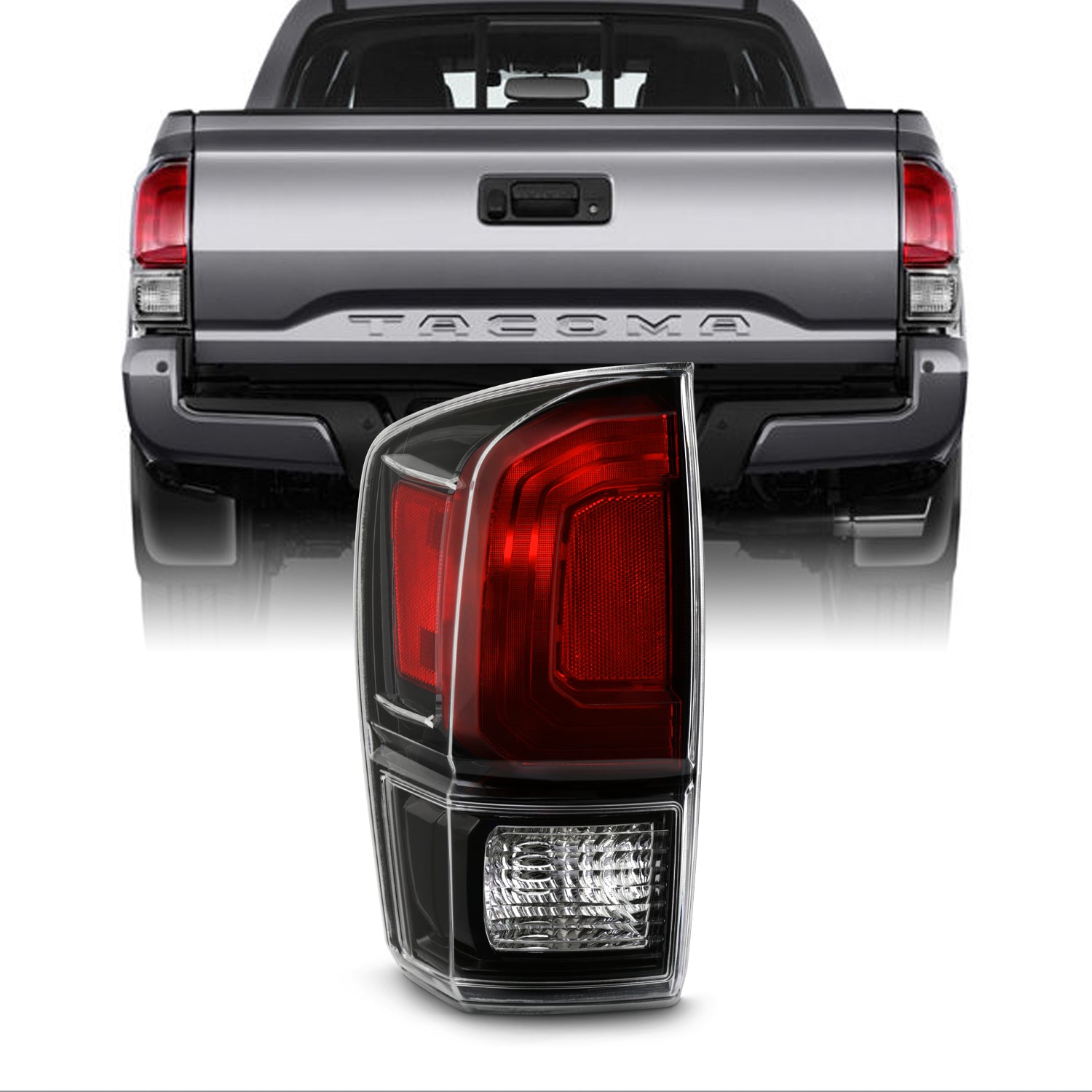 AKKON - Fits 2020-2022 Toyota Tacoma TRD Pro Pickup Truck Tail Light B