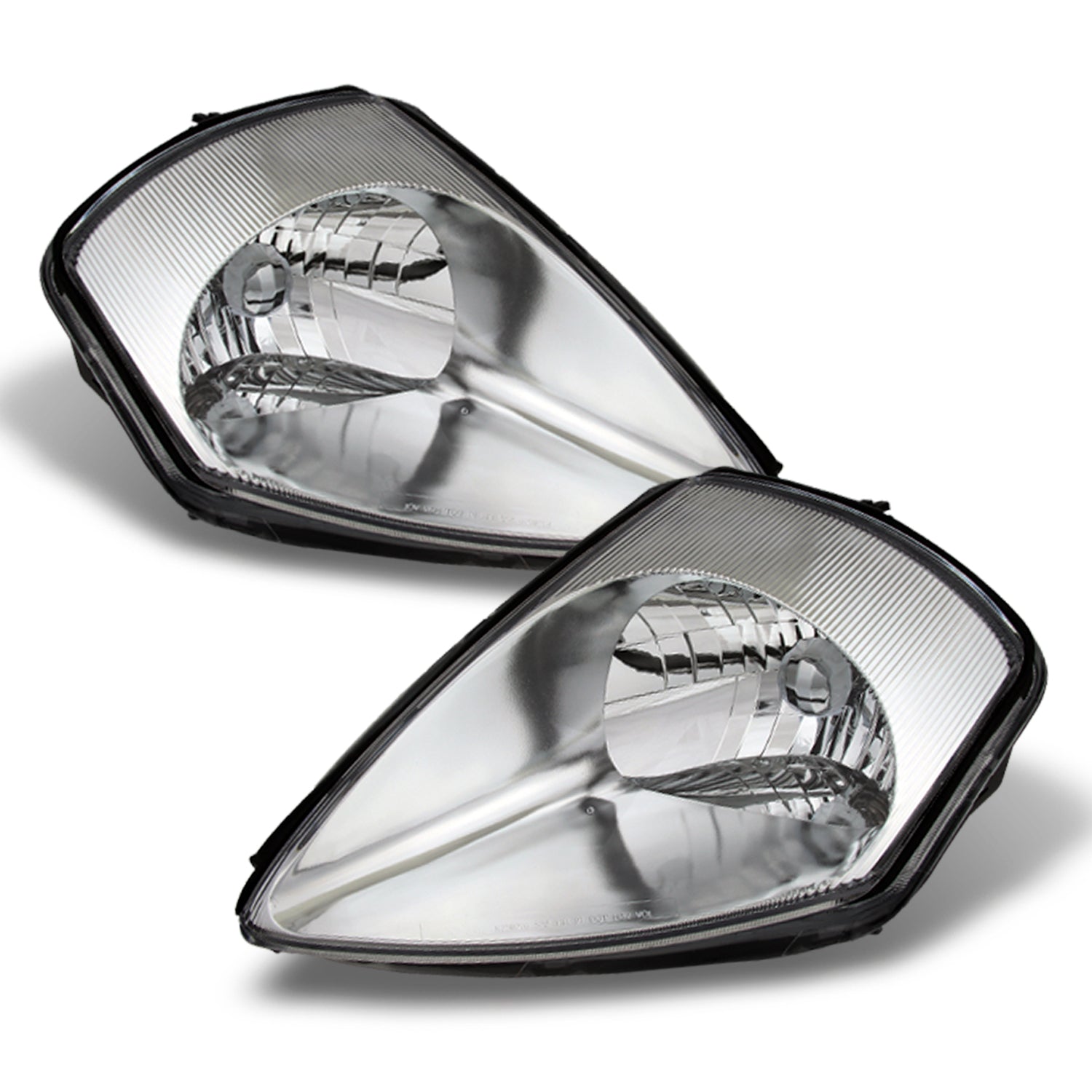 AKKON - For Mitsubishi Eclipse Black Smoked Headlights Head Lamps Repa