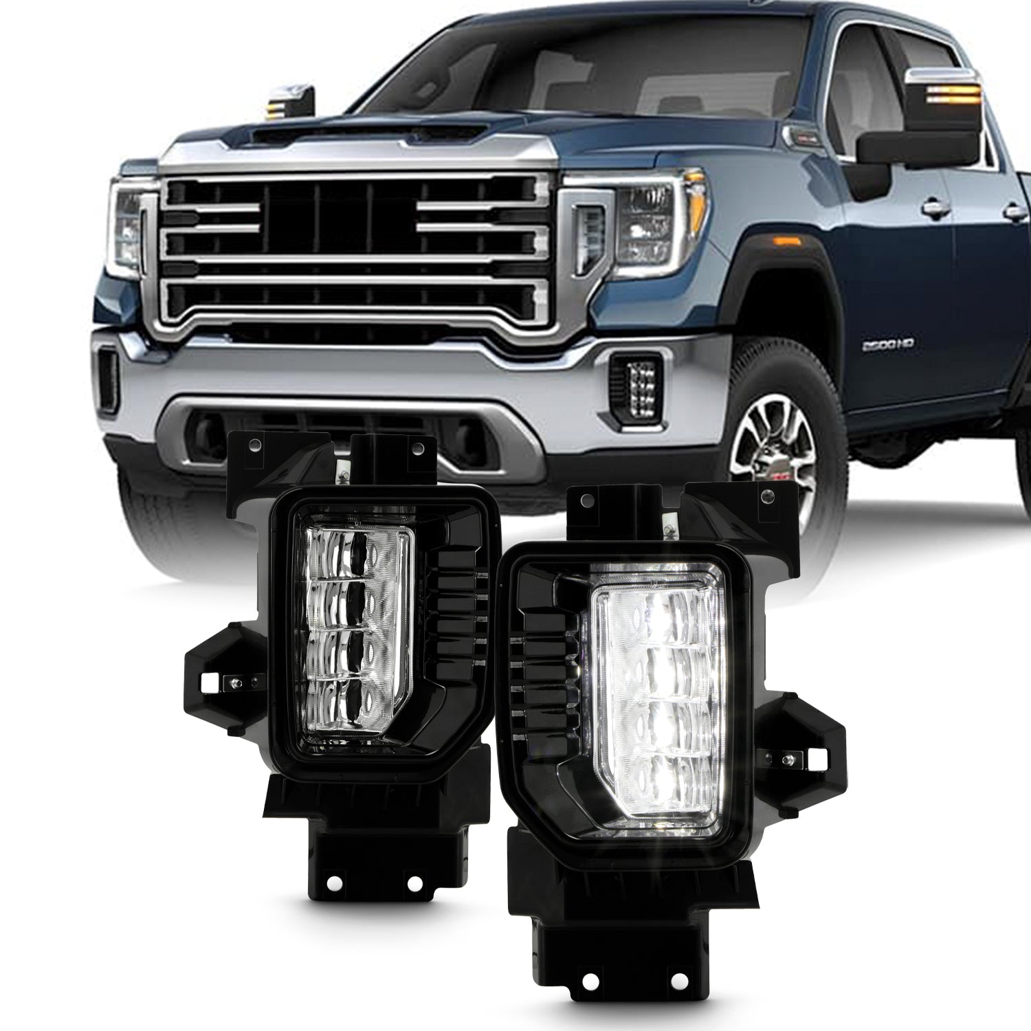 AKKON - Fits 2019-2022 GMC Sierra 1500 Denali Crew Cab Model [Full LED