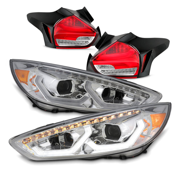 JBCustoms - Full LED Headlights Ford Focus Hatchback MK3 Facelift  (2015-2017)