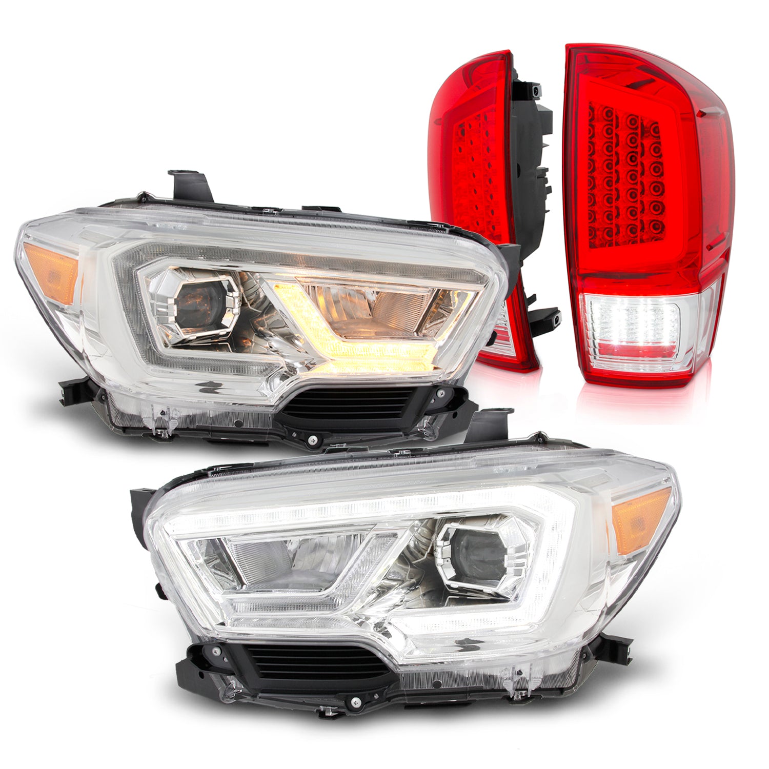 AKKON - [Full LED] For 2016-2023 Toyota Tacoma SR/SR5 LED Sequential R