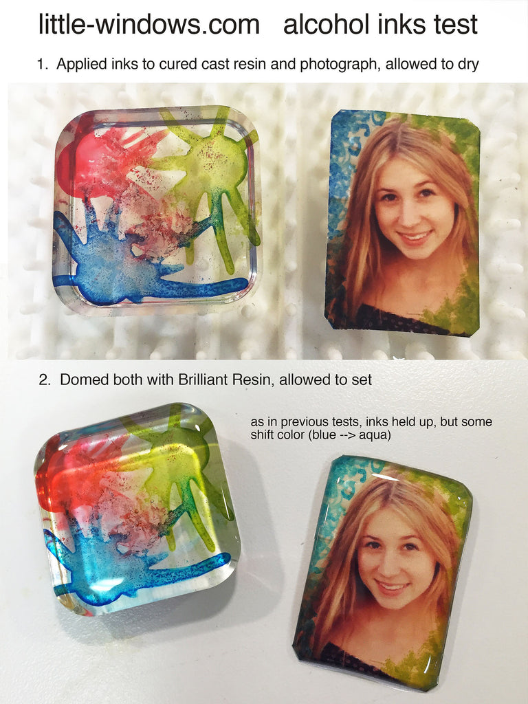 Dramatic Effects with Alcohol Inks in Resin - Feathering & Swirls – Little  Windows Brilliant Resin and Supplies