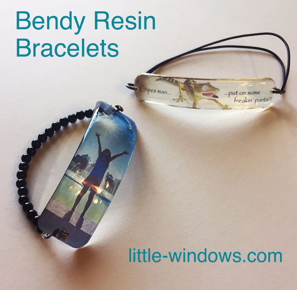 bendy resin bracelets jewelry making photo jewelry