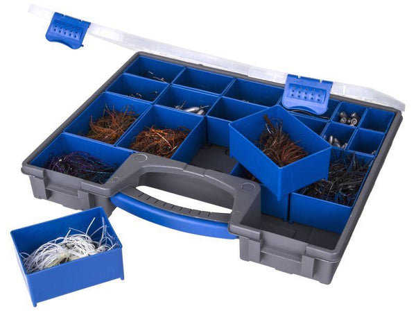 Adventurer Classic Two Tray Tackle Box - 137 Pieces - Just $8.93