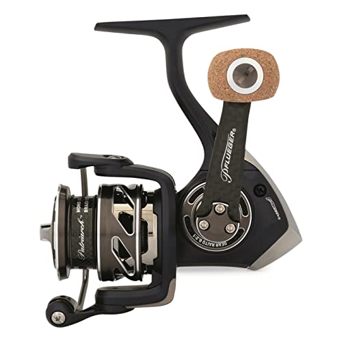  Pflueger President XT Spinning Fishing Reel, Size 20, 7  Stainless Steel Ball Bearing System, Sealed Oil Felt Front Drag, Carbon  Body with Machined Aluminum Main Shaft and Gear