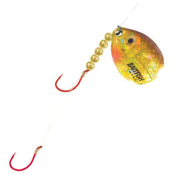 Erie Dearie 10109 Original Spinner 3/8oz Flourescent Yellow - Bronson