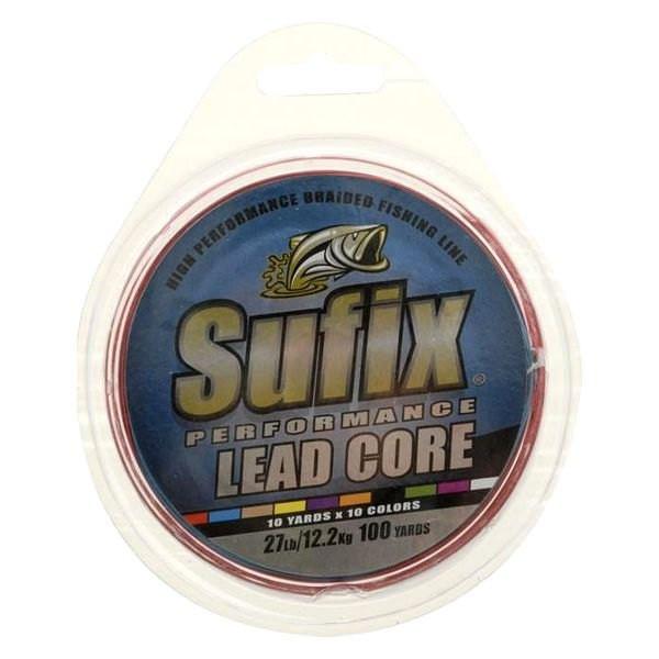 Sufix Performance V-Coat Tip Up Ice Fishing Braided Line, Black, 50yd