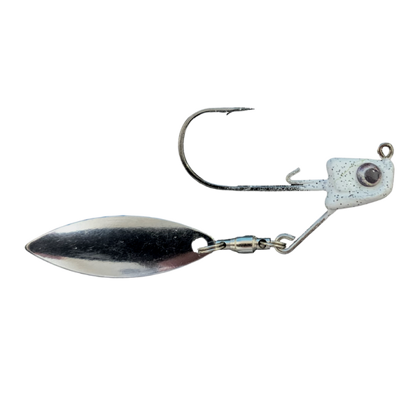 Great Lakes Finesse 2.75 Drop Minnow Green Pumpkin Purple Flake